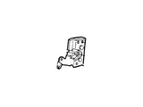 Ford Passenger Side Door Latch Assembly-1980-1993 Ford F100, F150, F250, F350, Bronco, Mustang, Pinto, Econoline Vans - F1ZZ 6121812 A