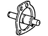 Ford 4.6L V6 Engine Water Pump Gasket- 1990-2003 Ford Aerostar, Bronco II, Explorer, Explorer Sport Trac, Ranger, Mountaineer- FOTZ 8507 A
