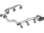 Glow Plug Wire Assembly - 1998-2003 Ford 7.3L Super Duty Diesel - F81Z 9D930 AB